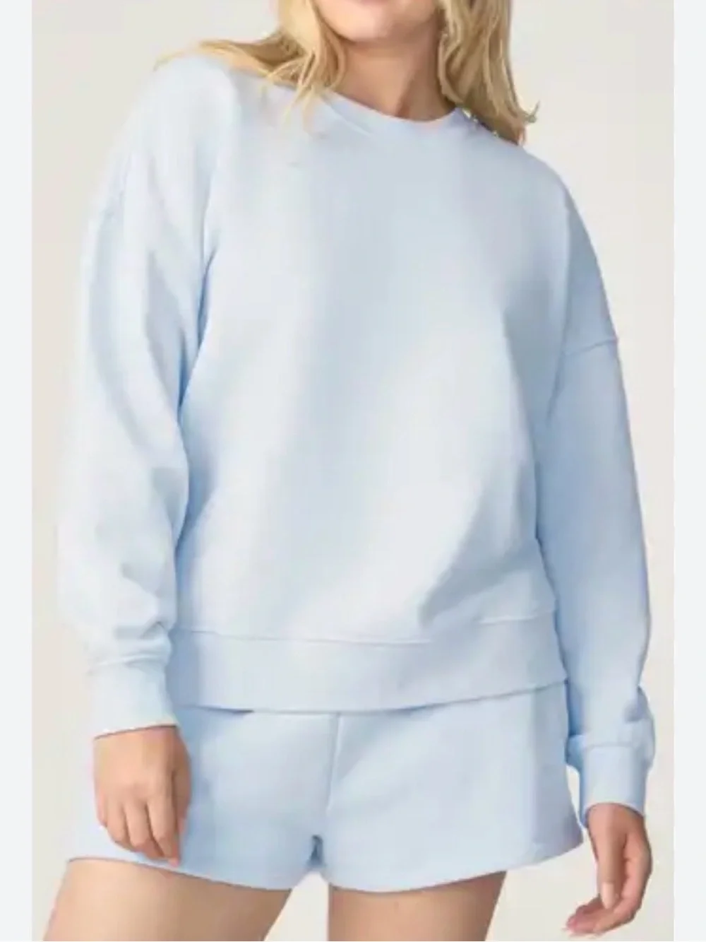 Nwt girls blue lounge set yogalicious size 12